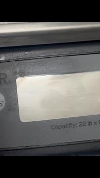 Calibration adjustment of a Taylor TE22FT