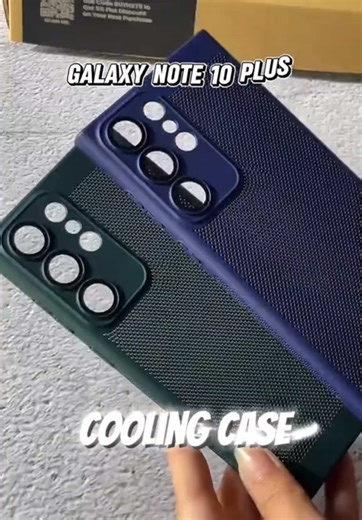 Price Drop 1499/- Free Delivery for Galaxy Note 10 plus cooling Case with built-in Camera Lens Protection ➡️ Get Free Delivery all over 🇵🇰 ➡️ Breathable Mesh Design ➡️ Upto 15ft drop Protection ➡️ Dissipates heat more quickly and Fully to keep your phone in cooling condition ➡️ Protect your phone from scratches and shock ➡️ High quality Shock proof Material. ➡️ Real Camera video, we deliver what we show. ➡️ Click on shop Now ➡️ WhatsApp: 0336-12345 01