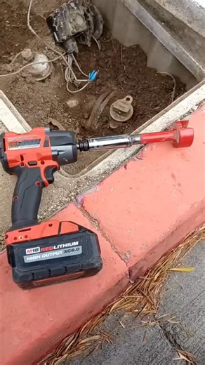 Layout Plumbing on Instagram: "throwback to this goofy tool I made years ago for a stuck water meter stop #plumber #tools #diy #hack #fyp"