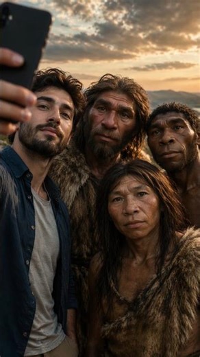 Humans Weren’t Alone… What Happened to the Others? 😳 #evolution #shorts