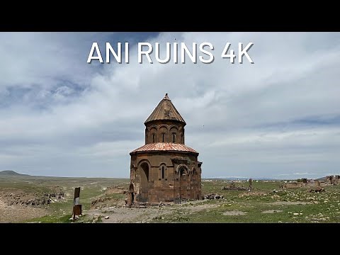 Ani Ruins, Turkey 4K - Walking Tour Around the UNESCO World Heritage Medieval Ruins