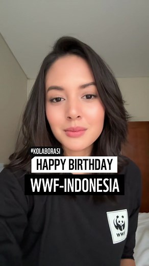 Yayasan WWF Indonesia on Instagram: "Pada 11 September, WWF-Indonesia berulang tahun  Tahun ini, kami berumur 61 tahun! Semoga kita bisa terus dukung konservasi alam kita bersama-sama. Sebagai sesama pendukung konservasi, yuk dengar kata Aurel dalam merayakan momen ini! #HUTWWFID #NatureMatters #Connect2Earth #TogetherPossible"