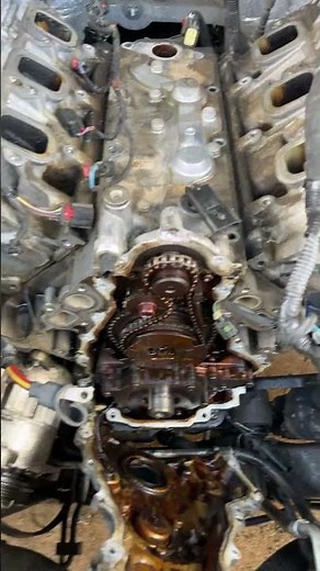 2014 gmc sierra 1500 4.3 timing cover, valley cover and mechanical fuel pump gaskets replacement
