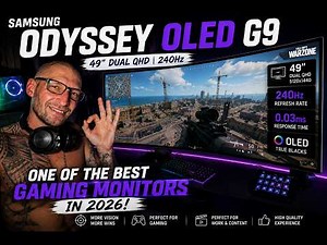 Samsung Odyssey OLED G9 Review (2026) | Best 49" Gaming Monitor? 240Hz Dual QHD OLED