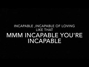 Keyshia Cole - Incapable (Lyrics)