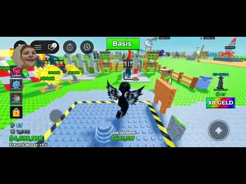 Heute gibt es den Raketen Simulator in roblox (Es war cool)