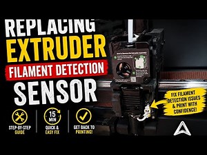 Replacing Creality k2 pro filament extruder sensor. (Error code cl0530).