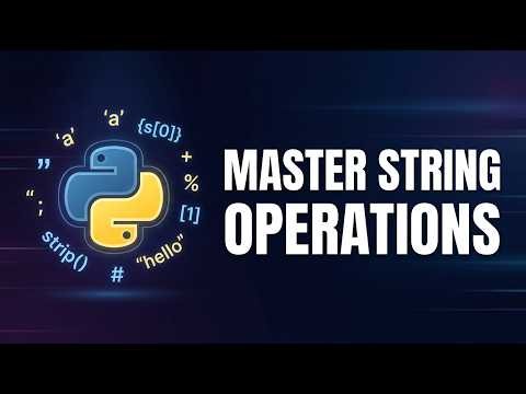 38 🐍 Python String Operations Explained