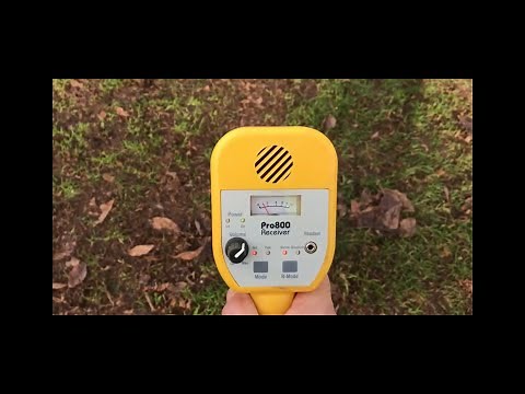 Locating lost and buried irrigation sprinkler solenoid valves with a wire tracer, valve locator.