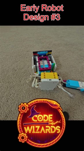Early Robot Design #3 #fll #legorobotics #stopmotion