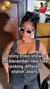 Destiny Etiko showed off her December new look Jean outfits na water 🎉👗💃 #fashion #tv #ladiesnight #singlemomlife #Romantic | Onyi 's place