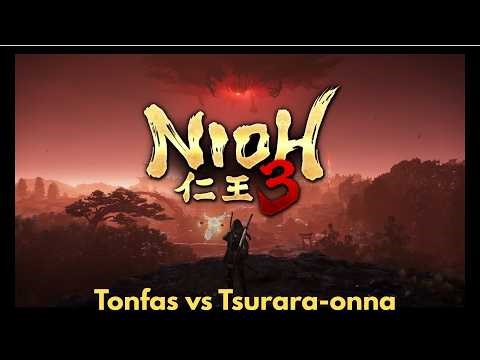 Nioh 3 - Tonfas vs Tsurara - onna [4K 60 FPS PS5]