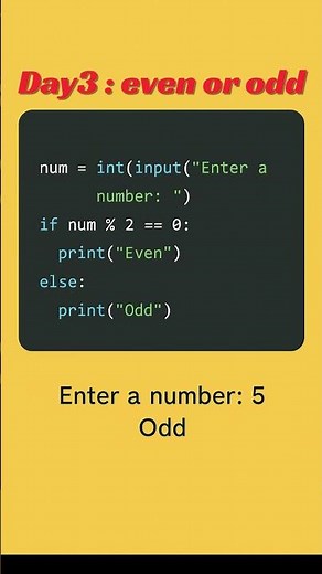 Day3 of 100 days of python coding#coding #100daysofcoding #python #programming
