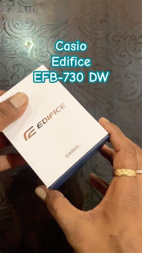 Casio Edifice EFB-730D-2BV Unboxing & Review | Premium Sports Chronograph Watch ⌚ #CasioEdifice