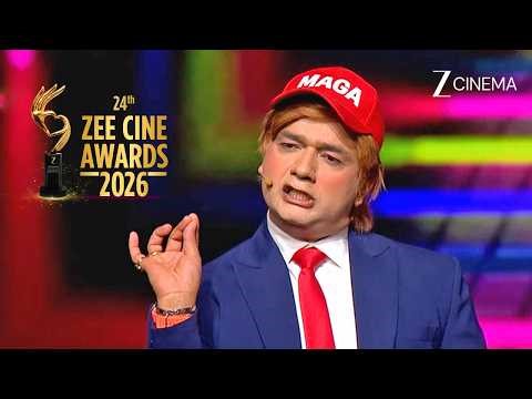 Zee Cine Awards 2026 | Ronald Trump Comedy Skit Full Performance | Zee Cinema