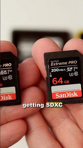 SDHC vs SDXC Cards (Which One Videographers Should Buy)