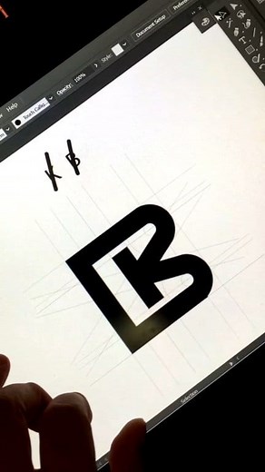9.8K views · 52 reactions | Logo Making || Brand Designer Elevate...