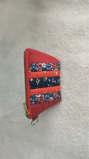 Patchwork Mini Purse #sewing #handmade #crafts #diycraft #craft #bag #viral #fbreels #trending #diy #patchwork | DIY Cheng