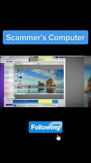 Identifying Scammer's Tools: Light, Phone, AnyDesk, TextNow