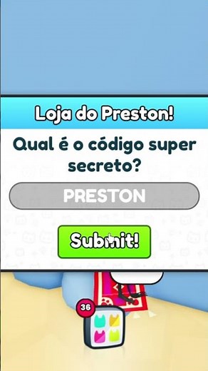 HOW TO GET PRESTON SHOP SUPER SECRET CODE in PET SIMULATOR 99! ROBLOX