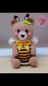 bee bear pattern