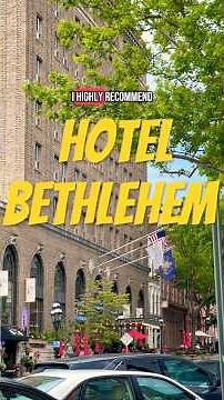 Hotel Bethlehem PA review / Tour ￼￼#travel #hotelreview #pennsylvania #tour #room