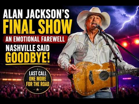 Alan Jackson's Final Concert in Nashville | Emotional Last Call Farewell (2026)