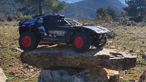 LEGO MOC-170345 Audi RS Q E-Tron 42160 Mod with 4 BuWizz Motors (Technic 2024)