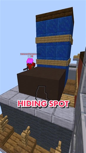 Best Hiding Spot in Minecraft Bedwars Revealed