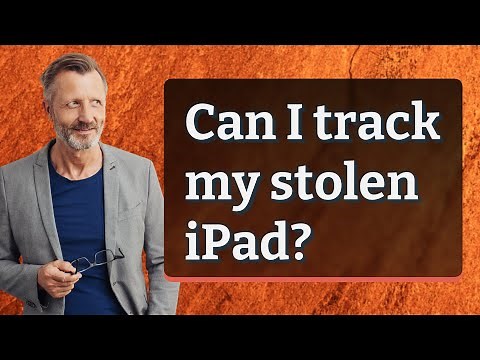 Can I track my stolen iPad?