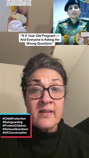 A 9-year-old child is eight months pregnant. An 11-year-old is being named. Before blame takes over, pause. This is not a crime story — it’s a safeguarding failure that raises serious questions about adult responsibility and child protection. #ChildProtection #Safeguarding #ProtectChildren #SeriousQuestions #UKConversation