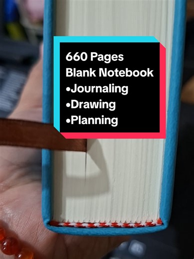 A6 Blank Notebook for Journaling and Planning