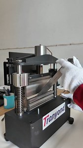 Mini hydraulic bending machine. ... ... #pressbrake #pressbrakes #sheetmetal #sheetmetalpro #panelbender #sheetmetalbending #lasercutting #metalworks #sheetmetalbending #laserwelding #sheetmetalbending #pressbraketooling #pressbraketoolings #bendingtool #cncpressbrake #tools #fabrication #metalworking #sheetmetal #sheetmetalfabrication #manufacturing #industryequipment#bending #brakepress #groovebending #minipress #tranyond | Tranyond