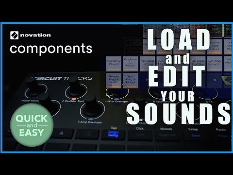 🎹 Easily Load SAMPLE PACKS to NOVATION CIRCUIT & EDIT SYNTHS (Novation Components App 2023) ✅