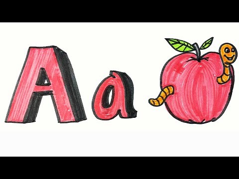 ABC Song Crayola Color Markers ABC letter Alphabet Phonics