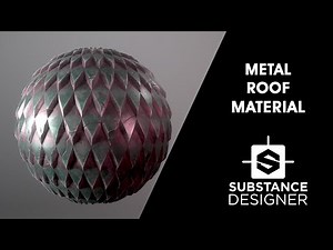 Substance Designer - Metal Roof Material