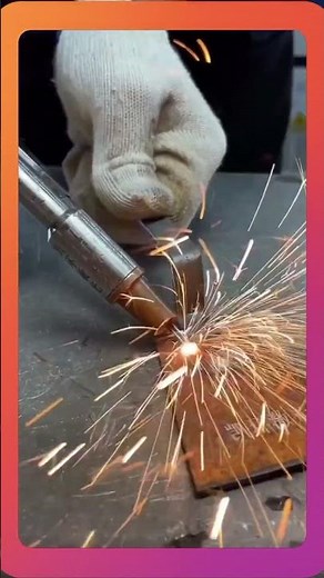 Fusion of Welding and Metal Cutting Tools #engineering #metalwork