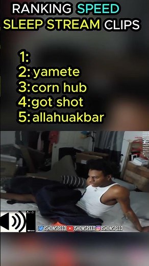 iShowSpeed’s Sleep Stream Moments That Broke The Internet 😂🔥”