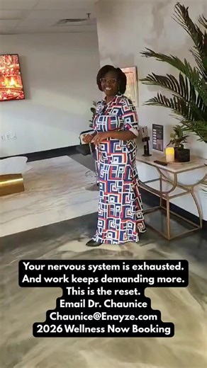 Dr. Chaunice on Instagram: "Burnout is real. Stress is heavy. And most employees carry it straight to work. At E’Nayze Wholistically You, we don’t do wellness as an afterthought. We create intentional spaces where teams exhale, reset, and come back balanced—mentally, physically, and energetically. From exclusive spa experiences to data-driven wellness programs, we help your staff show up calm, clear, and performing at their best. 📧 Chaunice@ENayze.com #ENayzeWholisticallyYou #Enayze #holistiche