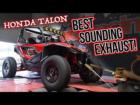 The Best Sounding Honda Talon Exhaust Ever!