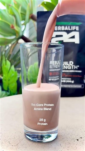 25g Protein In 1 Shake 💪 #herbalife24 #proteinshake #fitness