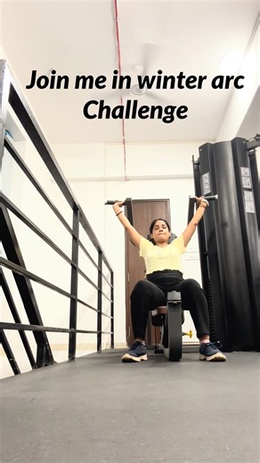 Winter arc challenge no excuses just lock in 💪🏻🔥 pretty girls lift too 🎀 Life with Aishwarya