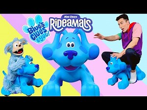 New Rideamals Blue's Clues & You Snack Time Blue Interactive Ride-On Toy Unboxing | Awesome !!!