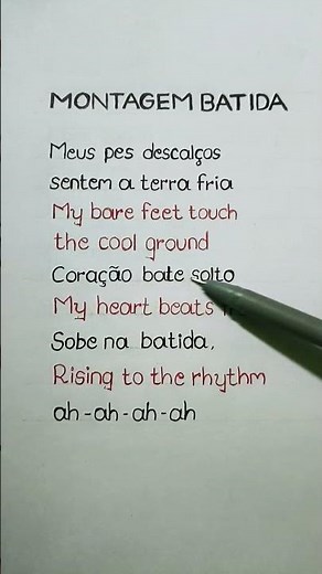 MONTAGEM BATIDA (lyrics)#viral