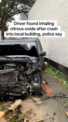 A man was arrested on suspicion of driving under the influence after his SUV crashed into a Sebastopol building early Tuesday morning, Feb. 24, authorities said. Find the story in the comments. (Video courtesy Sebastopol Police Department) | Press Democrat