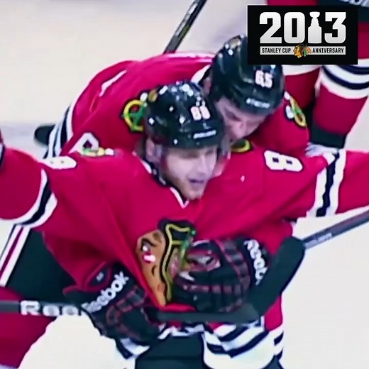 On this day in 2013: The iconic Heartbreaker celly was on center stage in Chicago 💔 | Chicago Blackhawks