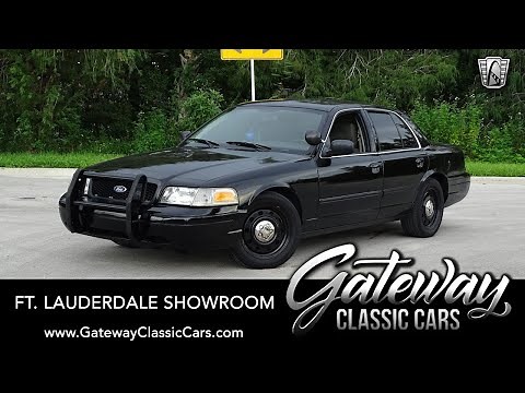 2011 Ford Crown Victoria Police Car For Sale Gateway Classic Cars Fort Lauderdale #1391