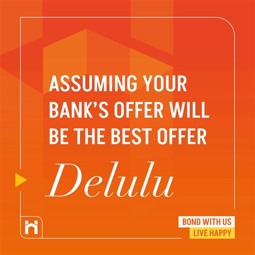 As a first-time home buyer, you may assume that your bank’s offer is the best. Explore all your home finance options with SA Home Loans and find a deal that fits ALL your needs. Pre-approve with the home loan specialists today. Call 0860 2 4 6 8 10 or share your details on the link below and we’ll call you back. https://www.sahomeloans.com/bond-talk/the-smart-way-get-pre-approval #BondWithUs #LiveHappy #SAHomeLoans #NoMoreDelulu | SA Home Loans