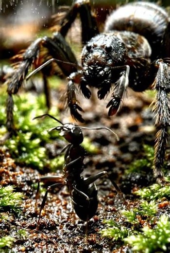 The Ant That Sacrifices Itself To Save Its Colony...