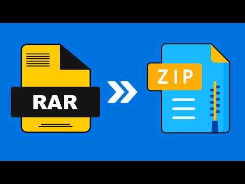 How to Convert WinRAR to ZIP Safely Without Losing Files